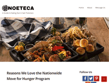 Tablet Screenshot of noeteca.com